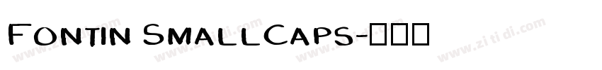 Fontin SmallCaps字体转换 Fontin SmallCaps字体转换